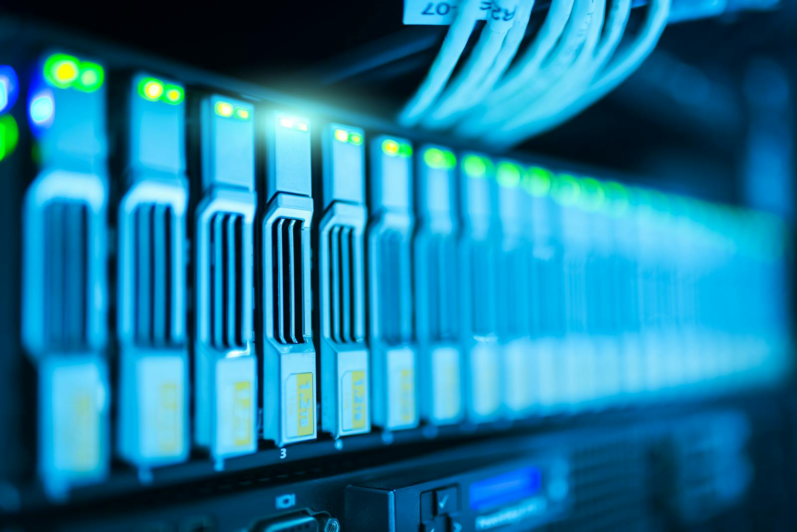 Server data center per archiviazione e conservazione documenti