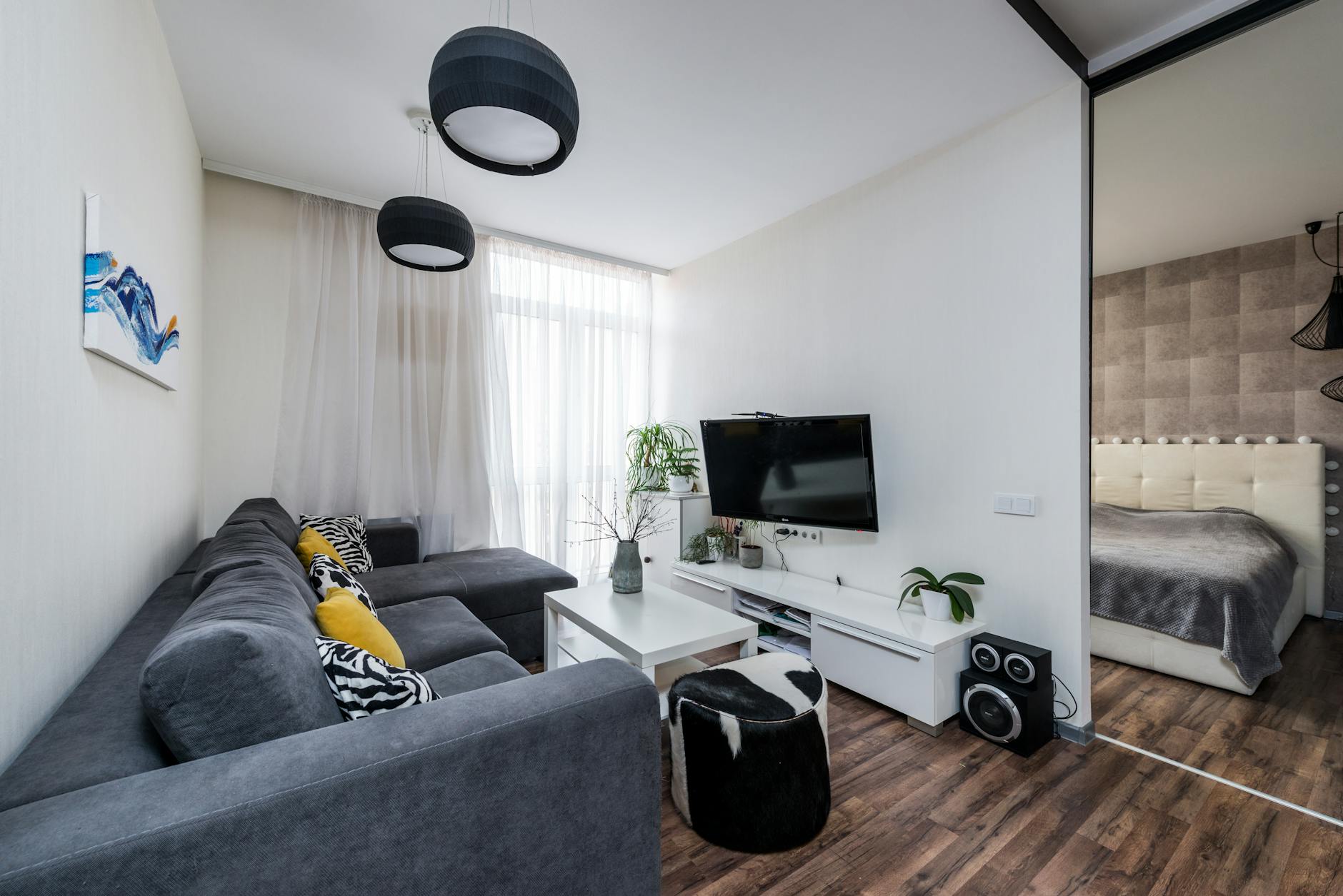Interno appartamento moderno in vendita pubblicato su portali immobiliari