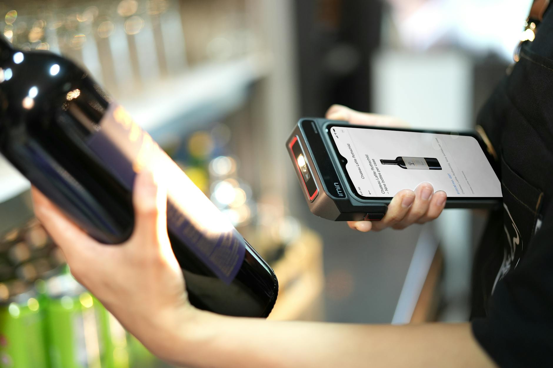 Barcode scanner per inventario di magazzino