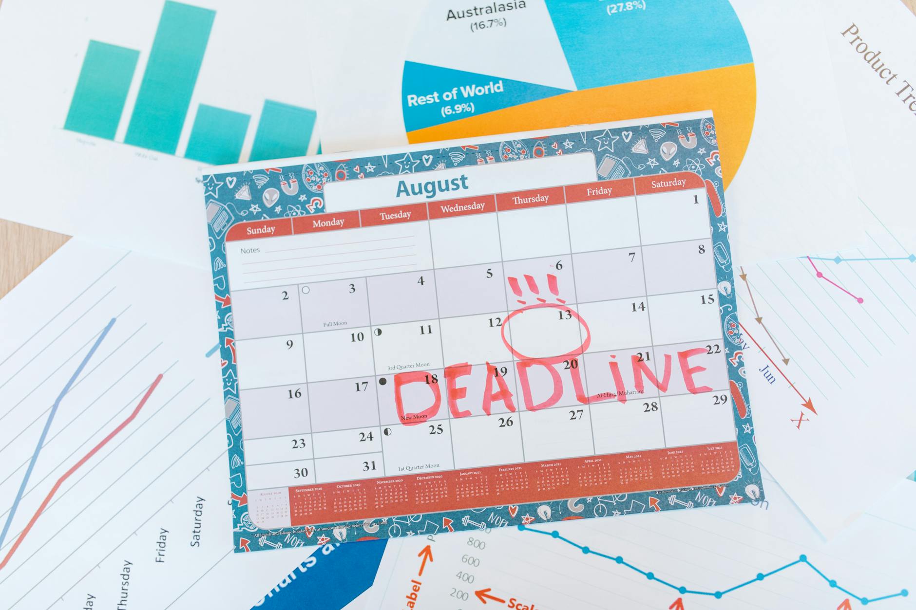 Agenda con scadenze fiscali IRES IRAP 2023 - 30 giugno e 30 novembre per saldo e acconti