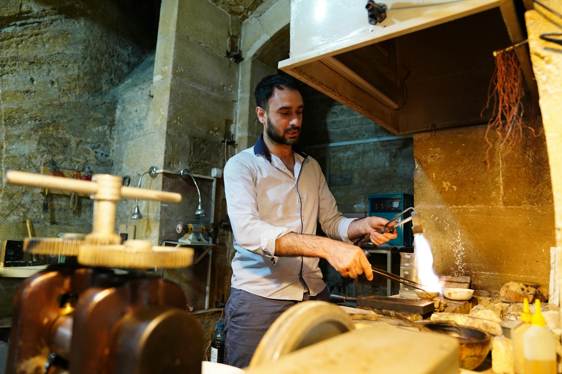 Artigiano italiano gestisce clienti con CRM