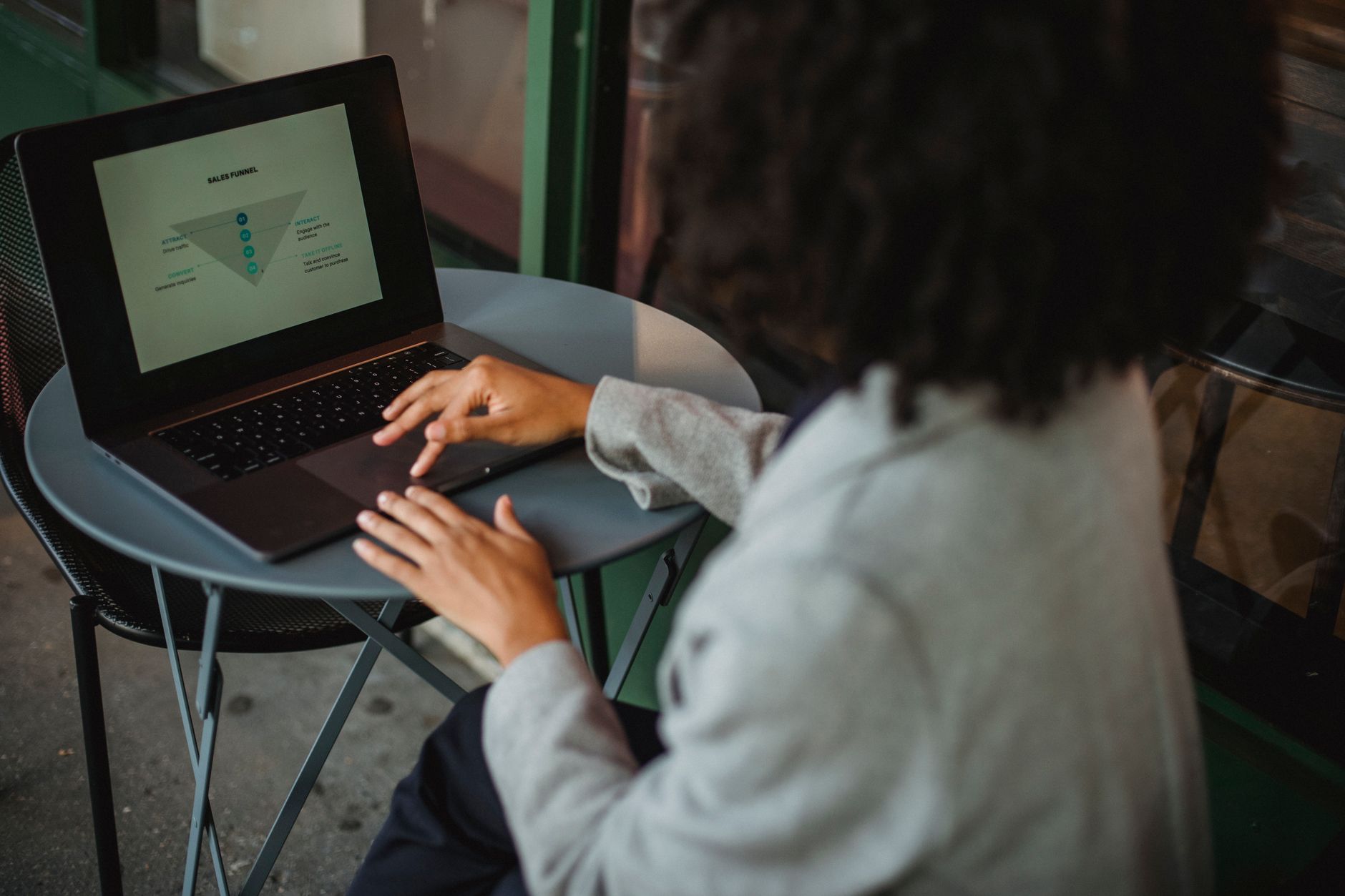 Visualizzazione pipeline e funnel di vendita in un CRM