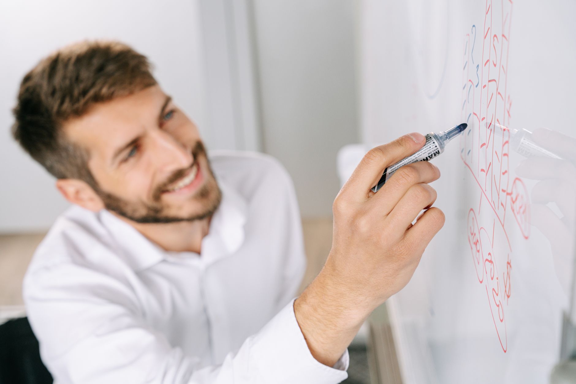 Business analyst PMI mappa processo BPMN whiteboard