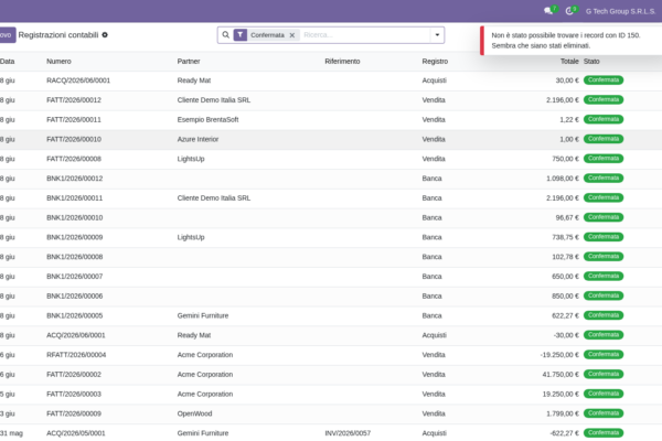 Audit e conformità con Odoo: GDPR, tracciabilità, controlli interni e modello 231 (guida 13 di 15)