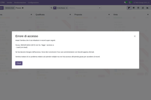 Lead capture automatico CRM Odoo: web form, email, marketing (guida 4 di 15)