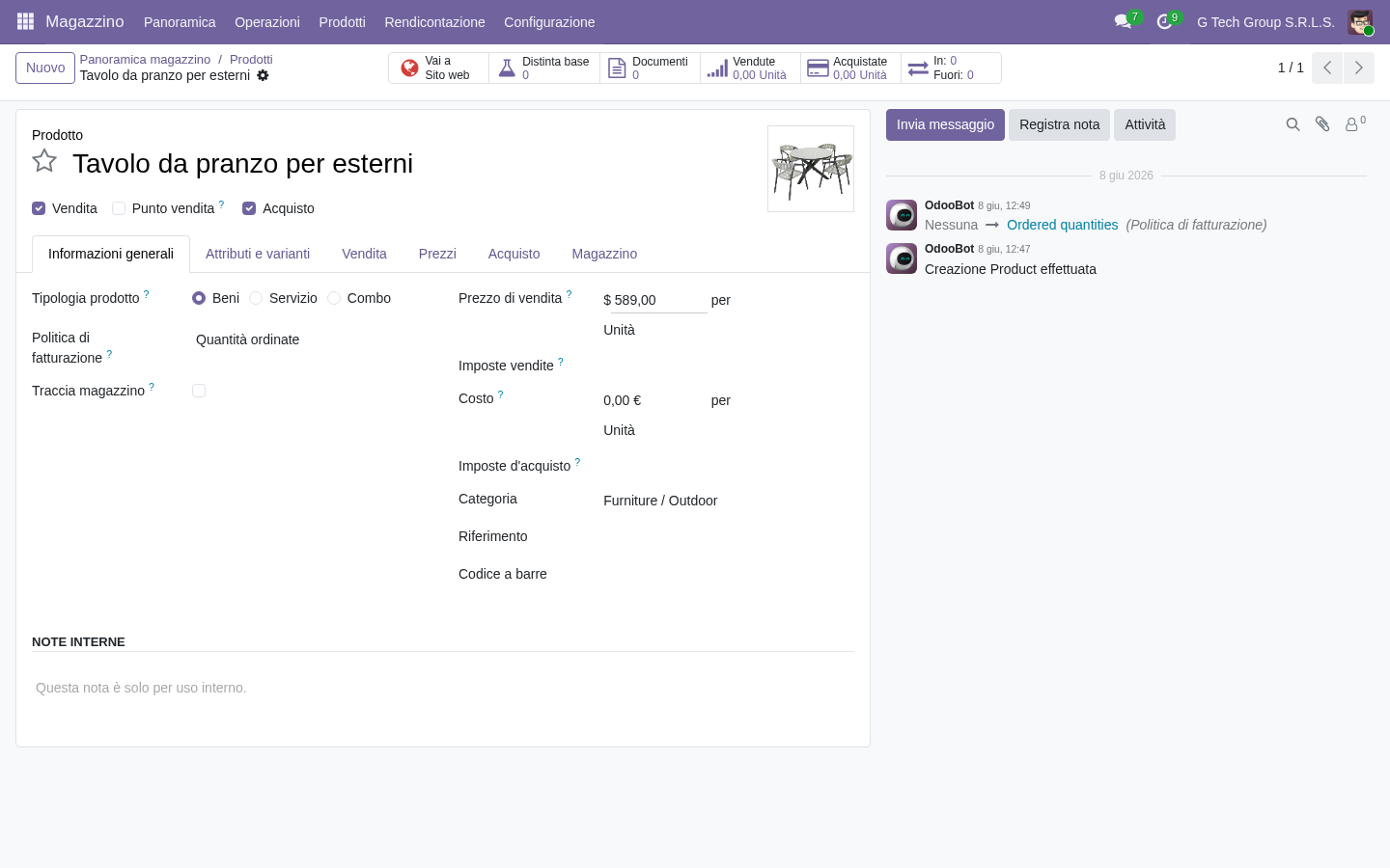Product lifecycle circular economy Odoo 19 PMI manifattura italiane