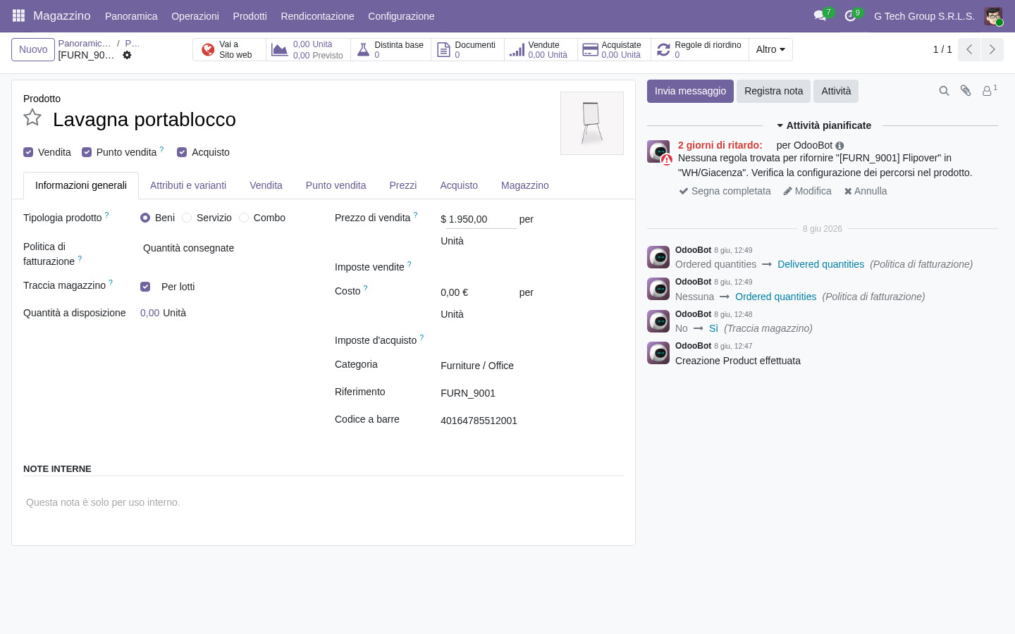 Product multi-country HS code certifications Odoo 19 PMI export