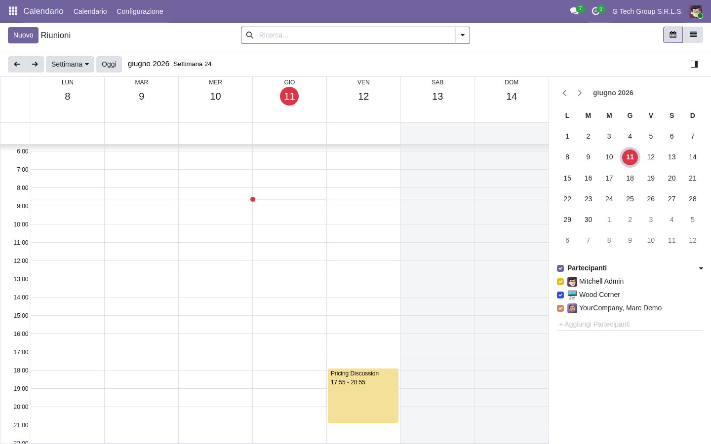 Auto-assignment lead routing CRM Odoo 19 PMI italiane