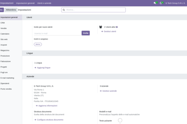 Checklist completa go-live Odoo 19: 50 punti per non sbagliare (guida PMI italiane)
