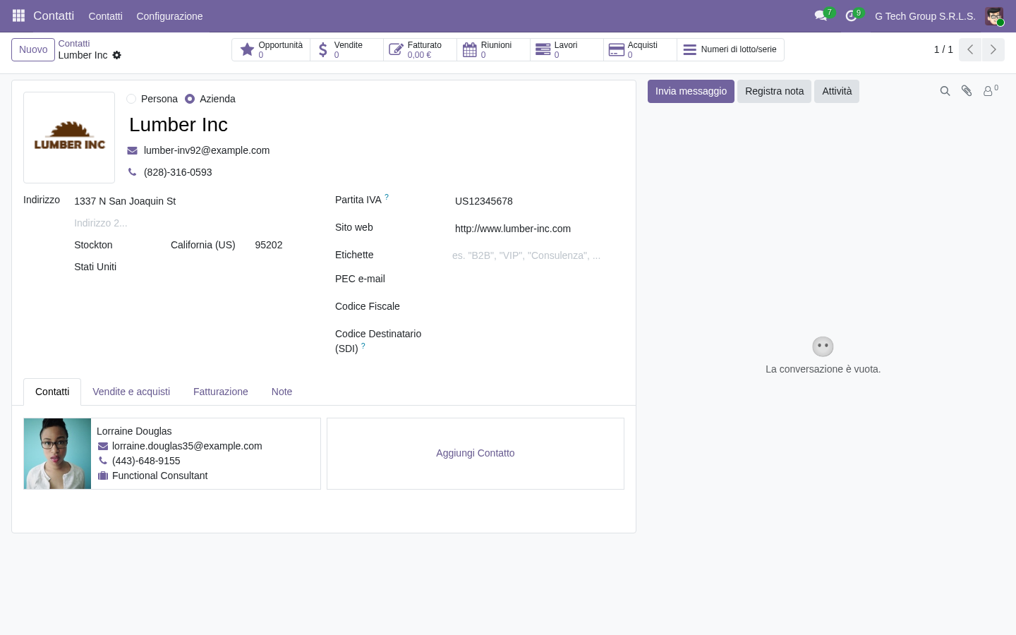 Odoo 19 scheda fornitore sostenibile con certificazioni ESG per la filiera delle PMI italiane