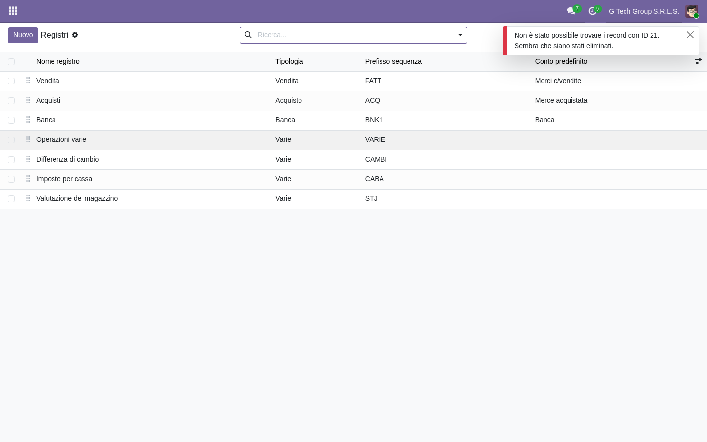 Odoo 19 registro dedicato alle integrazioni e alle automazioni nelle PMI italiane