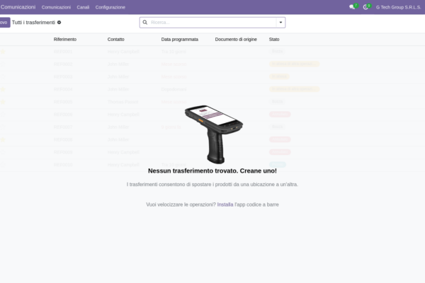 Inventory Odoo 19: setup base, warehouse, locations, reordering (guida 1 di 15)