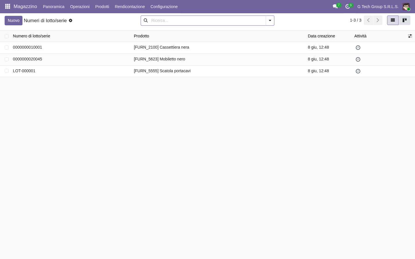 Lot e Serial Number tracking Odoo: HACCP, recall, traceability (guida 3 di 15)