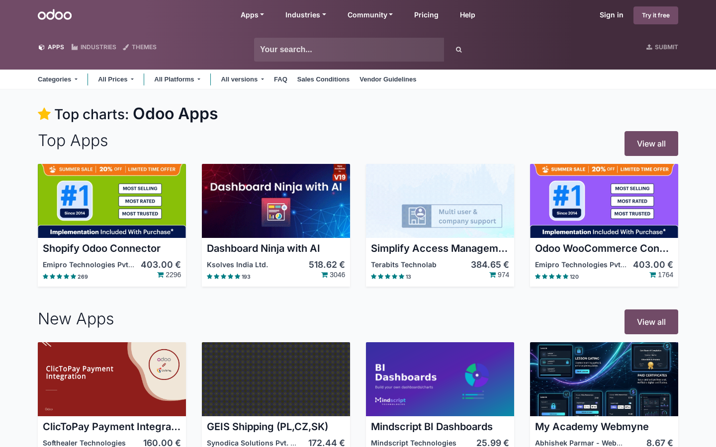 multi-company e GDPR Odoo segregation of duties