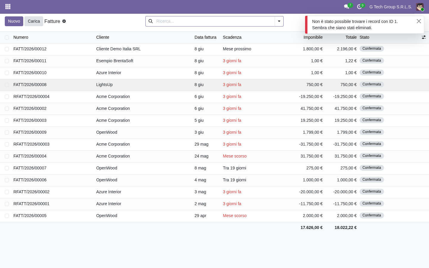 Fattura elettronica TD01 standard SdI in Odoo 19 per PMI italiane