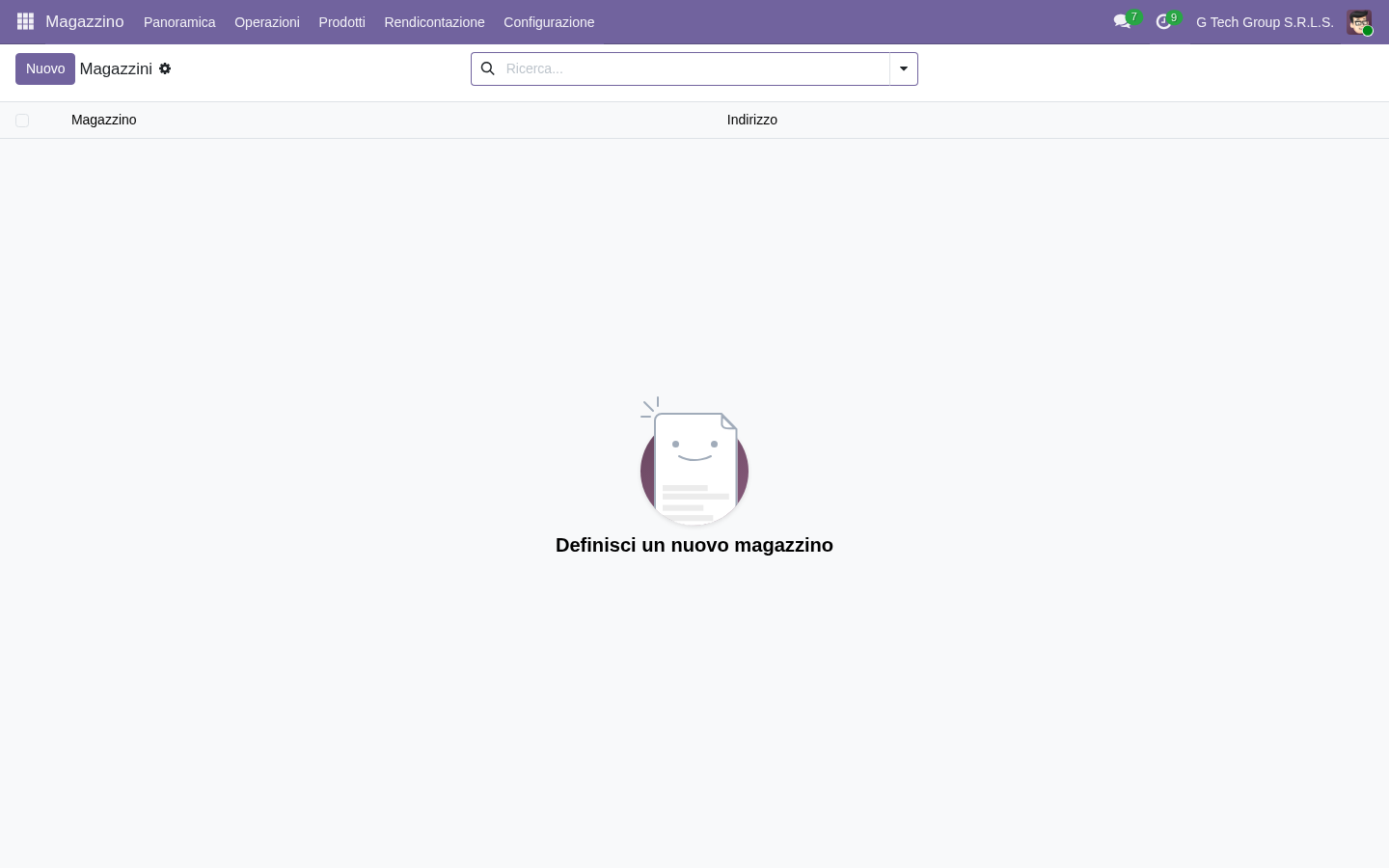 Odoo 19 warehouses configurazione multi-magazzino sales PMI italiane